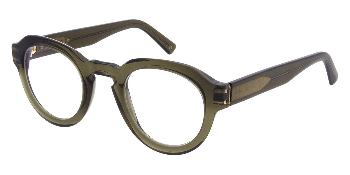 Andy Wolf® AW06 ANW AW06 06 47 - Green/Gold 06 Eyeglasses