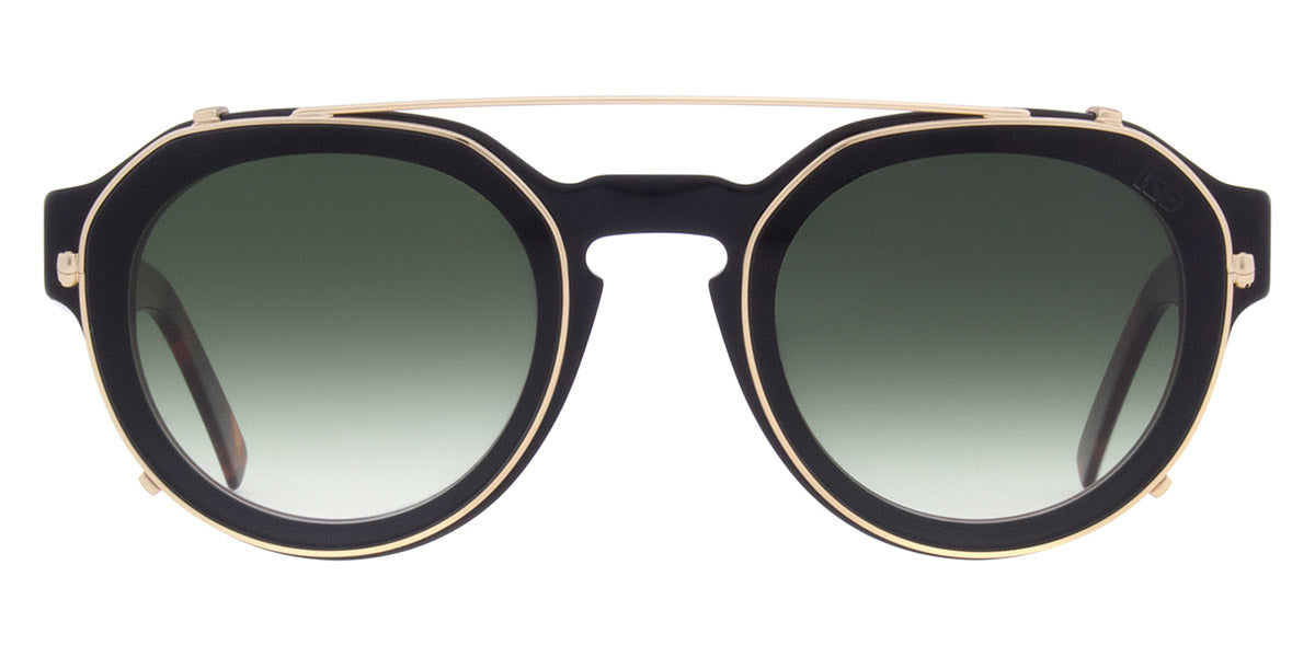 Andy Wolf® AW06 Clip ANW AW06 Clip 02 47 - Gold/Green 02 Sunglasses