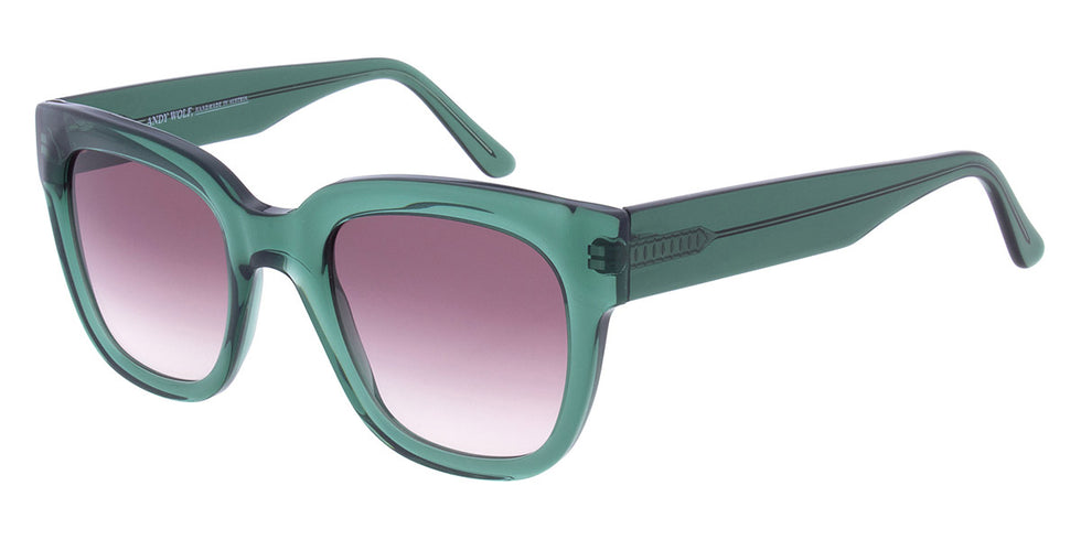 Andy Wolf® Beech Sun ANW Beech Sun 06 51 - Green/Violet 06 Sunglasses