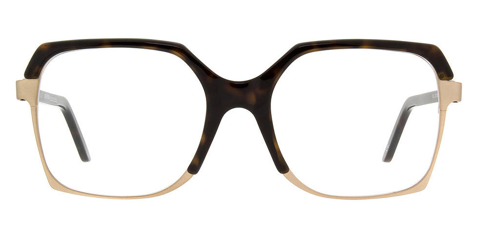 Andy Wolf® Belling ANW Belling B 55 - Gold/Brown B Eyeglasses