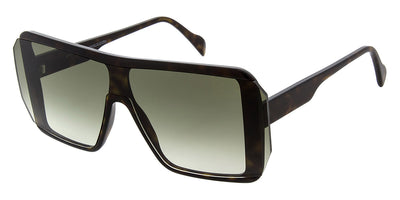 Andy Wolf® Berthe Sun ANW Berthe Sun B 150 - Brown/Green B Sunglasses