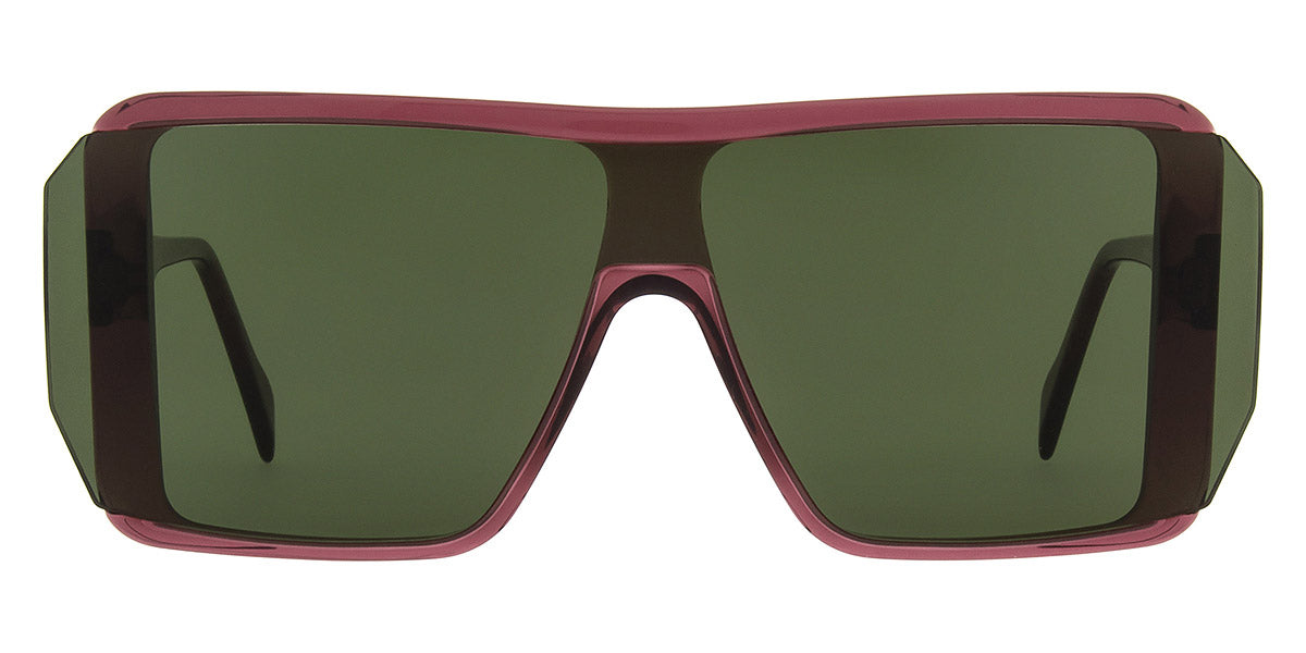 Andy Wolf® Berthe Sun ANW Berthe Sun E 150 - Berry/Green E Sunglasses