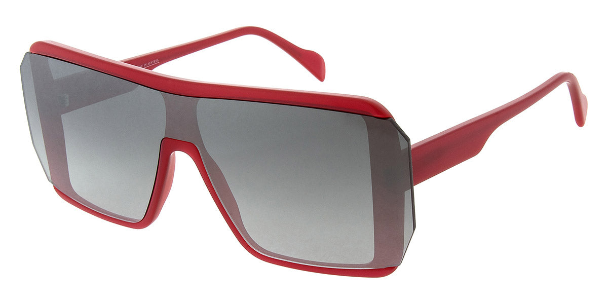 Andy Wolf® Berthe Sun ANW Berthe Sun G 150 - Red/Silver G Sunglasses