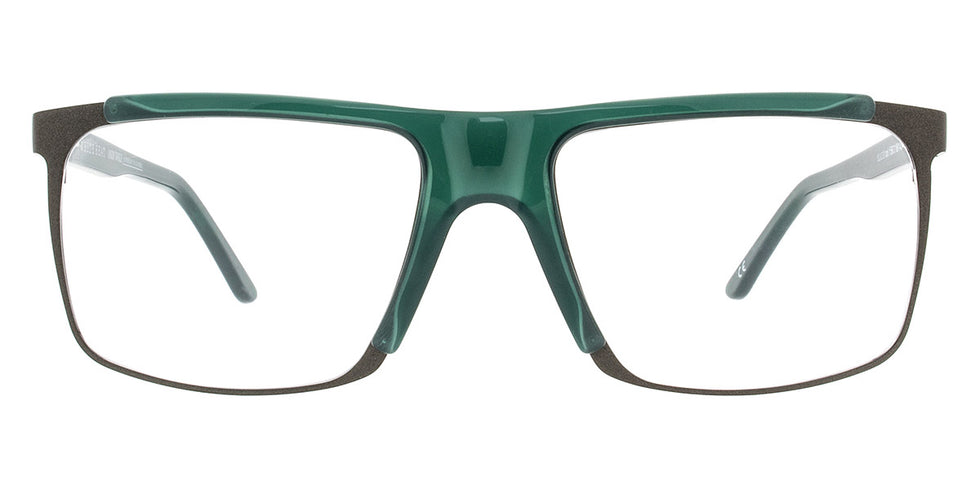 Andy Wolf® Blaise ANW Blaise F 56 - Gun/Green F Eyeglasses
