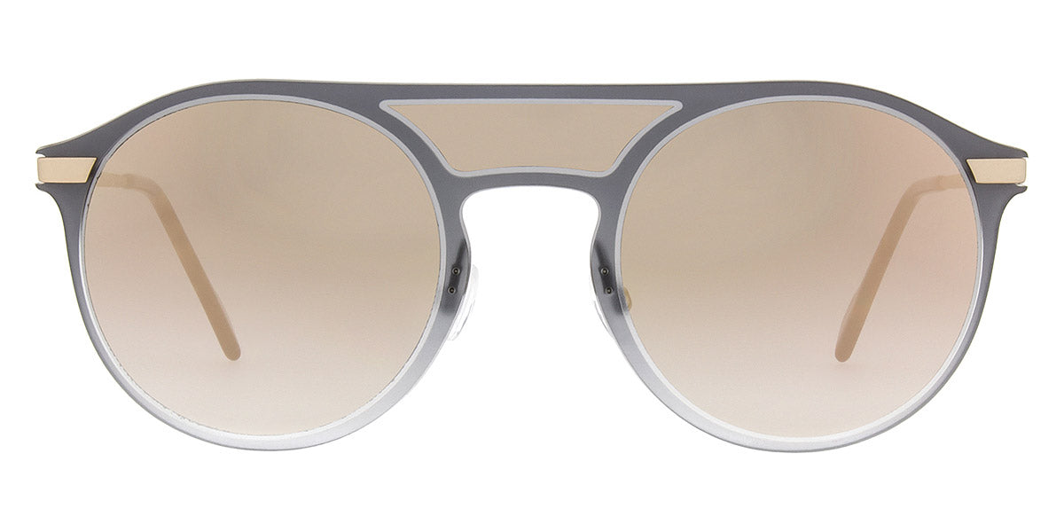 Andy Wolf® Brigitta Sun ANW Brigitta Sun B 141 - Gray/Gold B Sunglasses