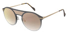 Andy Wolf® Brigitta Sun ANW Brigitta Sun B 141 - Gray/Gold B Sunglasses