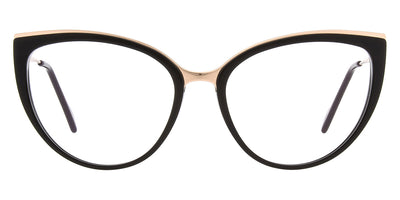 Andy Wolf® Campbell ANW Campbell 01 55 - Black/Rosegold 01 Eyeglasses