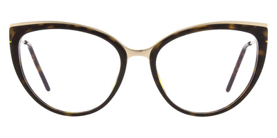 Andy Wolf® Campbell ANW Campbell 02 55 - Brown/Gold 02 Eyeglasses