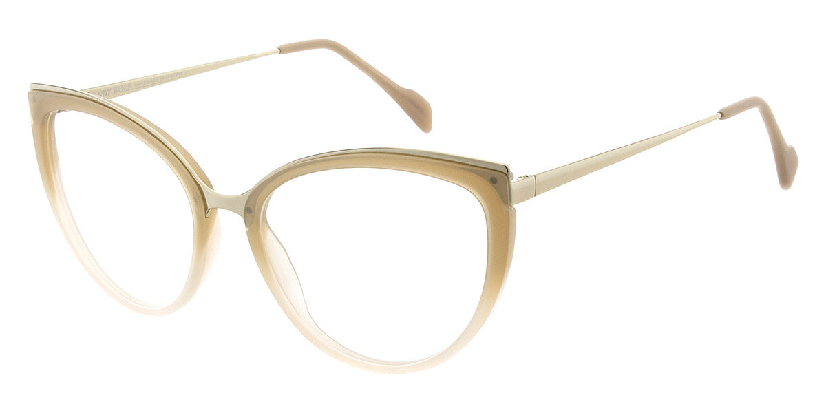 Andy Wolf® Campbell ANW Campbell 05 55 - Beige/Graygold 05 Eyeglasses