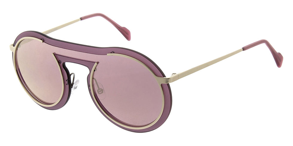 Andy Wolf® Captain Sun ANW Captain Sun C 136 - Graygold/Berry C Sunglasses