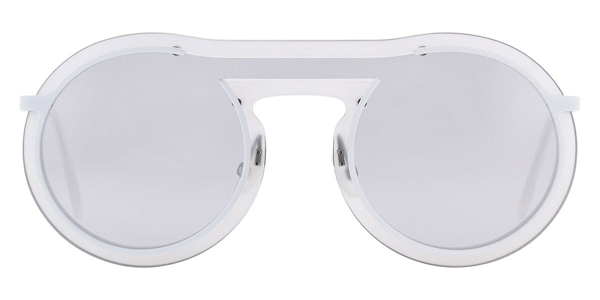 Andy Wolf® Captain Sun ANW Captain Sun E 136 - White/Silver E Sunglasses