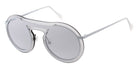Andy Wolf® Captain Sun ANW Captain Sun E 136 - White/Silver E Sunglasses