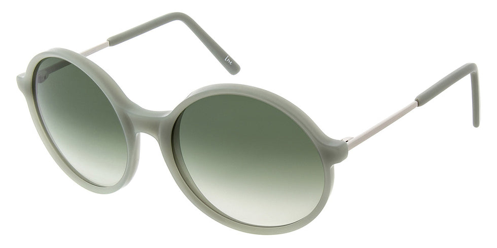 Andy Wolf® Charlie Sun ANW Charlie Sun J 60 - Silver/Gray J Sunglasses