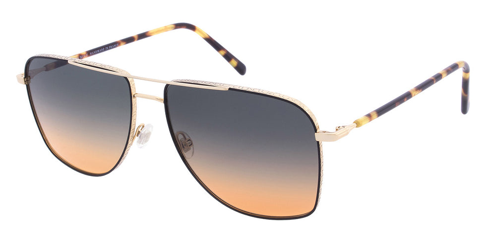 Andy Wolf® Chervil Sun ANW Chervil Sun 03 59 - Gold/Black 03 Sunglasses