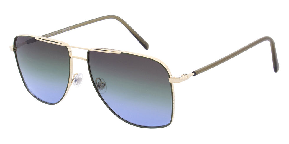 Andy Wolf® Chervil Sun ANW Chervil Sun 04 59 - Graygold/Green 04 Sunglasses