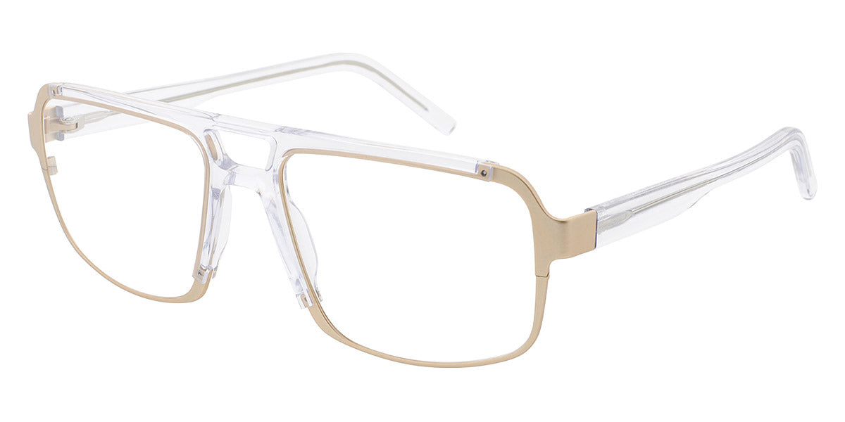 Andy Wolf® Deacon ANW Deacon C 58 - Gold/Crystal C Eyeglasses