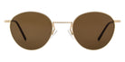 Andy Wolf® Demetrio Sun ANW Demetrio Sun C 48 - Gold/Brown C Sunglasses