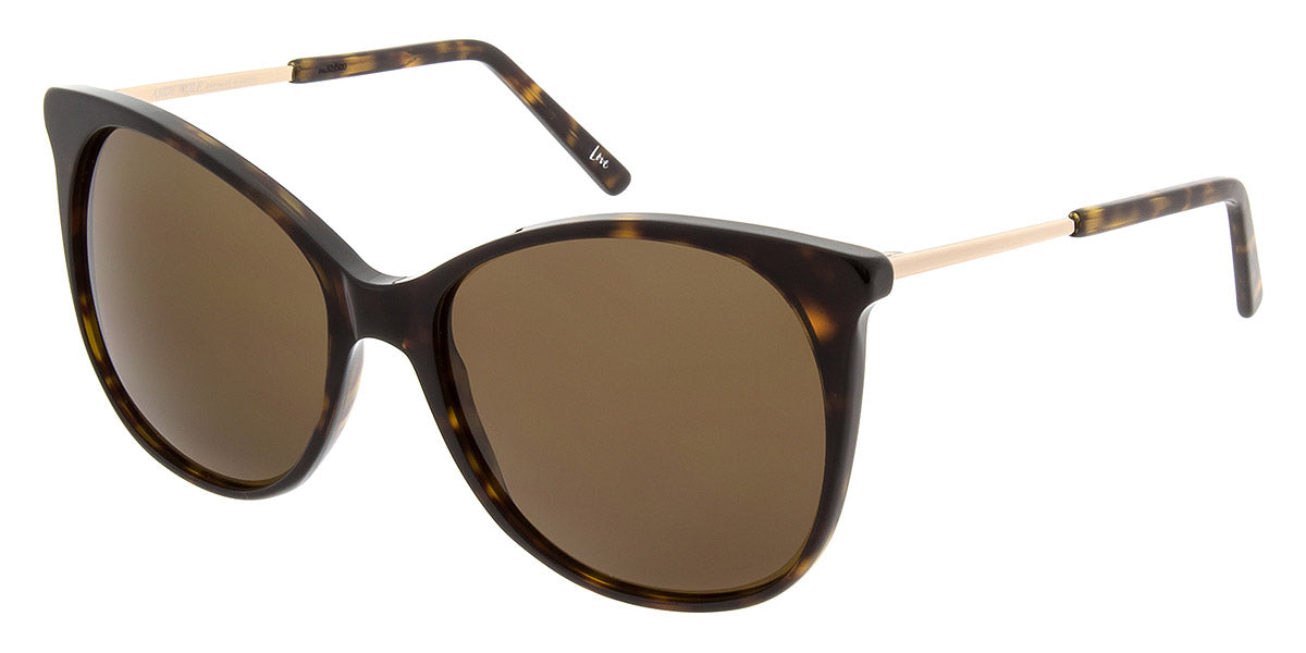Andy Wolf® Effie Sun ANW Effie Sun B 59 - Gold/Brown B Sunglasses