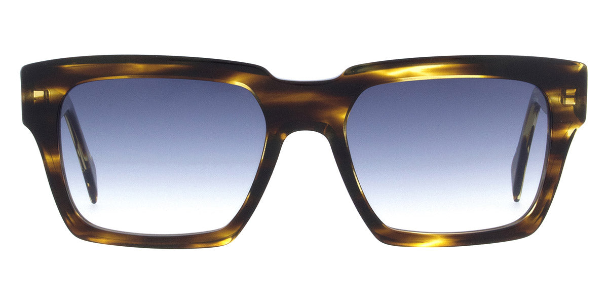Andy Wolf® Eric Sun ANW Eric Sun 04 54 - Yellow/Brown 04 Sunglasses