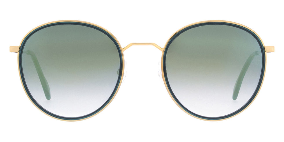 Andy Wolf® Evan Sun ANW Evan Sun 04 51 - Gold/Teal 04 Sunglasses