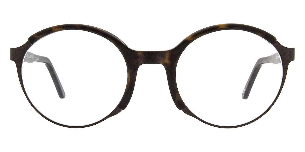 Andy Wolf® Franco ANW Franco B 51 - Gun/Brown B Eyeglasses