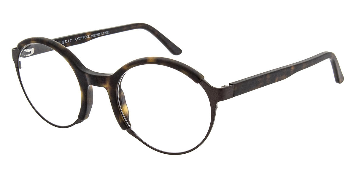 Andy Wolf® Franco ANW Franco B 51 - Gun/Brown B Eyeglasses