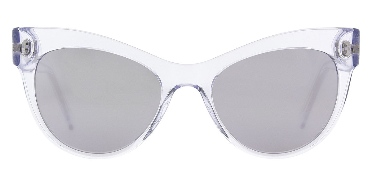 Andy Wolf® Francoise Sun ANW Francoise Sun E 54 - Crystal E Sunglasses