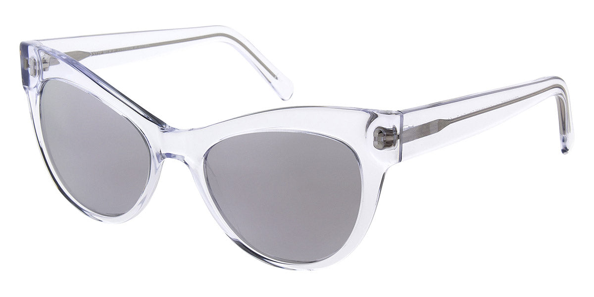 Andy Wolf® Francoise Sun ANW Francoise Sun E 54 - Crystal E Sunglasses