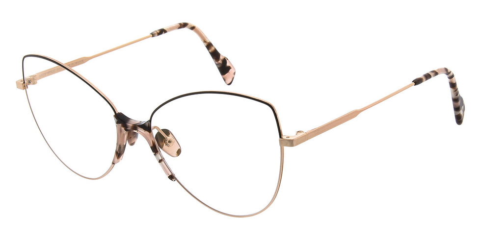 Andy Wolf® Freda ANW Freda 04 55 - Rosegold/Brown 04 Eyeglasses