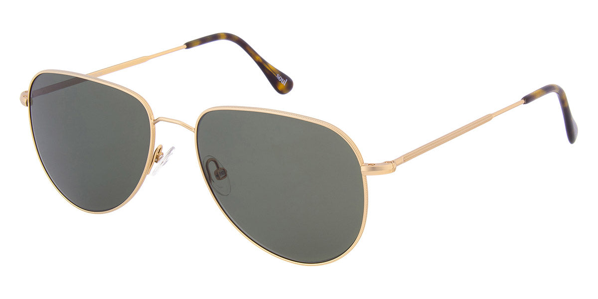 Andy Wolf® Gianni Sun ANW Gianni Sun 02 55 - Gold/Brown 02 Sunglasses