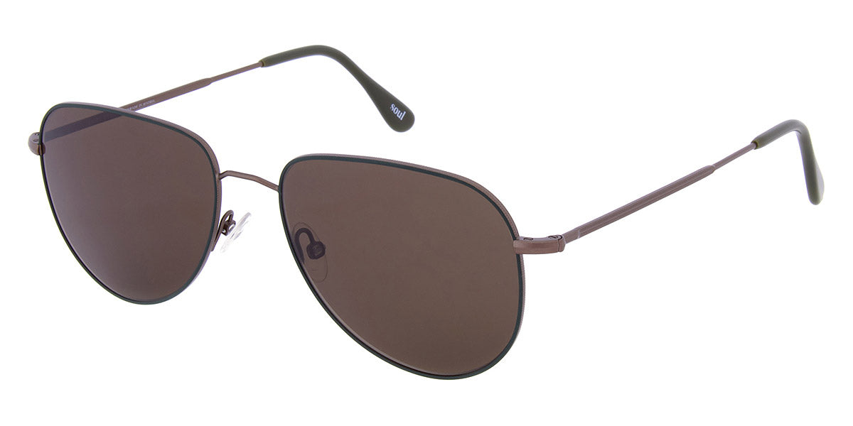 Andy Wolf® Gianni Sun ANW Gianni Sun 04 55 - Gun/Green 04 Sunglasses