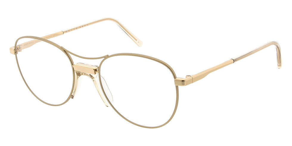 Andy Wolf® Goldner ANW Goldner D 52 - Gold/Brown D Eyeglasses