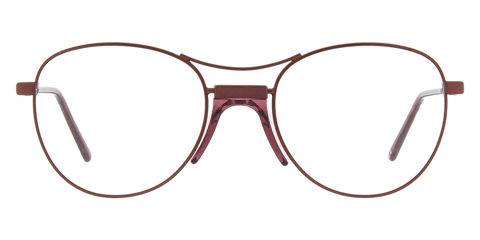 Andy Wolf® Goldner ANW Goldner E 52 - Red E Eyeglasses