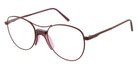 Andy Wolf® Goldner ANW Goldner E 52 - Red E Eyeglasses