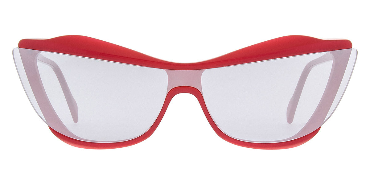 Andy Wolf® Gretl Sun ANW Gretl Sun C 150 - Red/Silver C Sunglasses