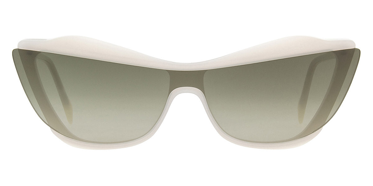 Andy Wolf® Gretl Sun ANW Gretl Sun D 150 - White/Green D Sunglasses