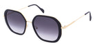 Andy Wolf® Heather Sun ANW Heather Sun 01 53 - Black/Gold 01 Sunglasses