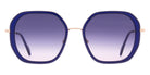 Andy Wolf® Heather Sun ANW Heather Sun 05 53 - Blue/Rosegold 05 Sunglasses