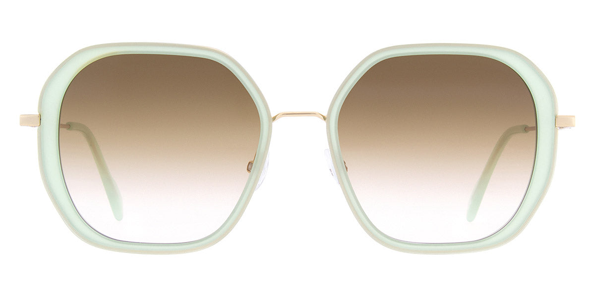 Andy Wolf® Heather Sun ANW Heather Sun 06 53 - Green/Gold 06 Sunglasses