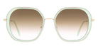 Andy Wolf® Heather Sun ANW Heather Sun 06 53 - Green/Gold 06 Sunglasses