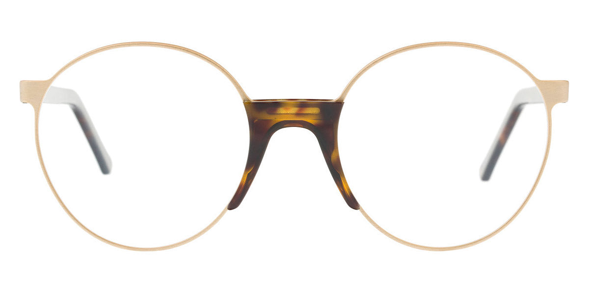 Andy Wolf® Hiltunen ANW Hiltunen B 53 - Gold/Brown B Eyeglasses