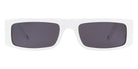 Andy Wolf® Hume Sun ANW Hume Sun C 53 - White/Gray C Sunglasses