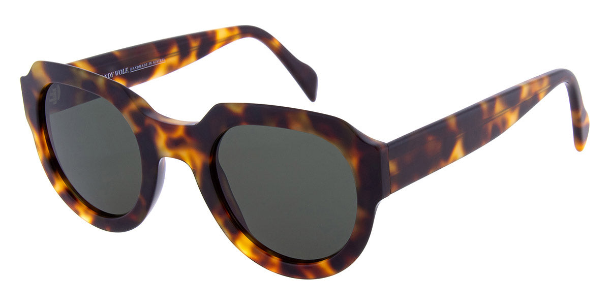 Andy Wolf® Isaack Sun ANW Isaack Sun 03 48 - Brown/Green 03 Sunglasses