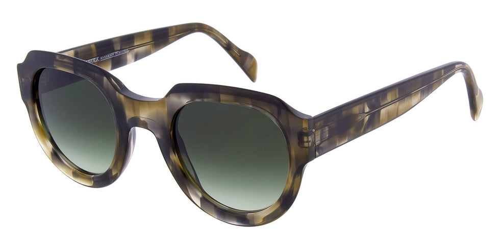 Andy Wolf® Isaack Sun ANW Isaack Sun 05 48 - Green/Gray 05 Sunglasses