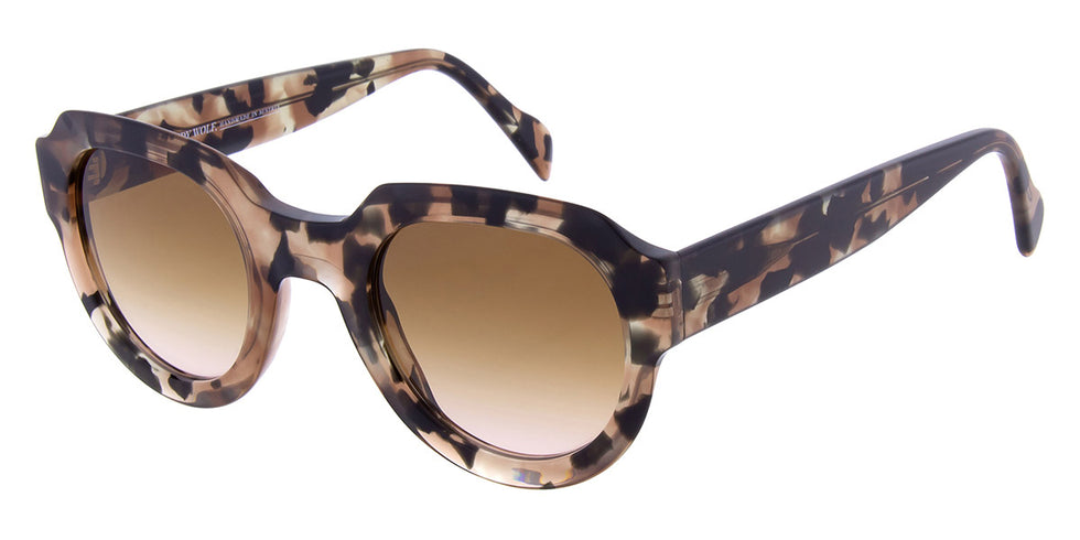 Andy Wolf® Isaack Sun ANW Isaack Sun 06 48 - Beige/Black 06 Sunglasses