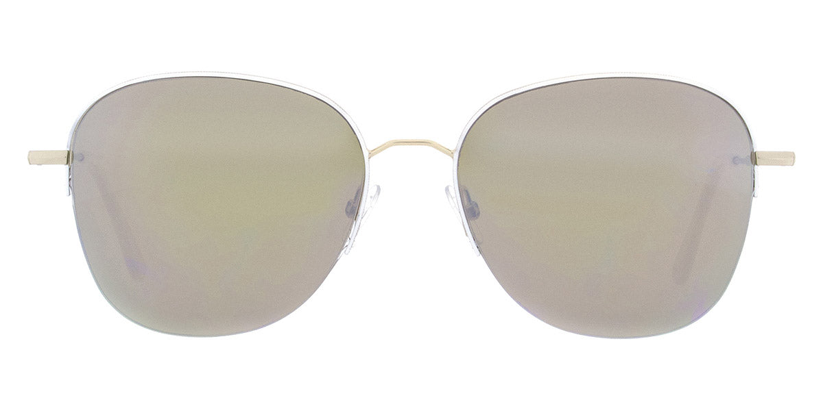 Andy Wolf® Janine Sun ANW Janine Sun 06 55 - Graygold/White 06 Sunglasses