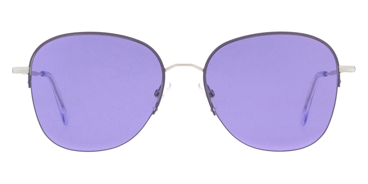 Andy Wolf® Janine Sun ANW Janine Sun 07 55 - Silver/Violet 07 Sunglasses