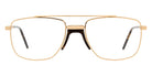 Andy Wolf® Kolbe ANW Kolbe B 55 - Gold/Brown B Eyeglasses
