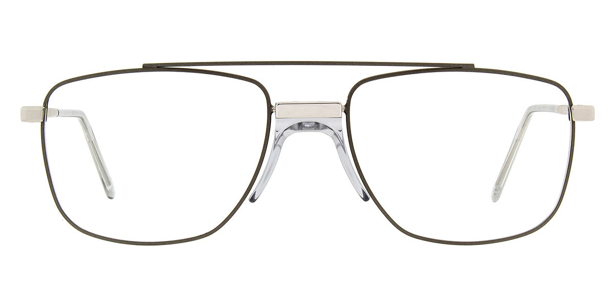 Andy Wolf® Kolbe ANW Kolbe E 55 - Gray/Silver E Eyeglasses