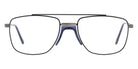 Andy Wolf® Kolbe ANW Kolbe F 55 - Silver/Blue F Eyeglasses